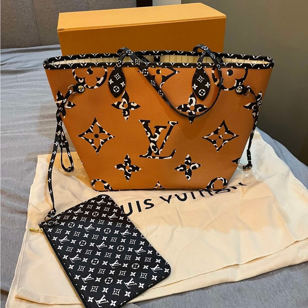 Louis Vuitton Neverfull MM size Jungle limited edition
